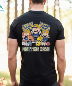 The Peanuts Vibrant Firefighters X Notre Dame Fighting Irish Shirt