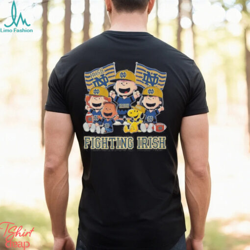 The Peanuts Vibrant Firefighters X Notre Dame Fighting Irish Shirt