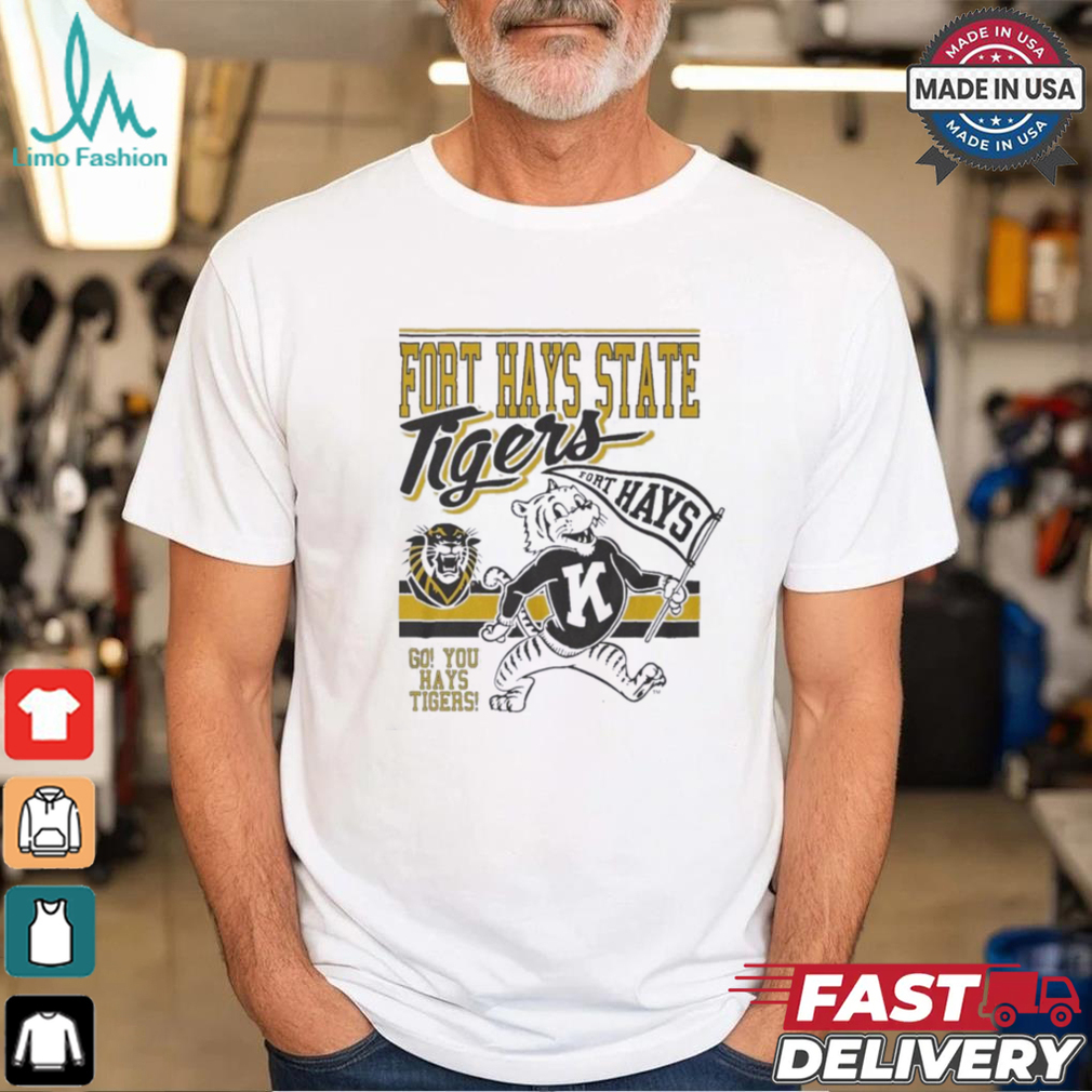 Tiger Fort Hays State Tigers Retro Logo Mascot Shirt Tiger Fort Hays State Tigers Retro Logo Mascot Shirt