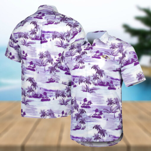Tommy Bahama Baltimore Ravens Hawaiian Shirt