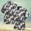 Tommy Bahama Men’s Black Washington Commanders Sport Hawaiian Shirt