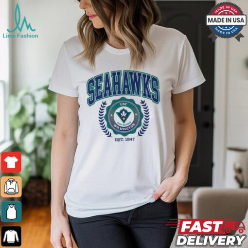 UNC Wilmington Seahawks Team Crest T Shirt