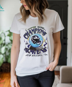 Vintage Baltimore Ravens Super Bowl Champions Xlvii T Shirt