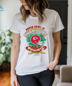 Vintage Kansas City Chiefs Super Bowl Iv Champions T Shirt