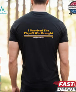 Washington Commanders I Survived The Playoff Win Drought 2006 2025 T shirt