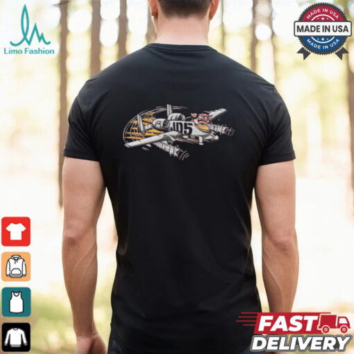 Washington Commanders JD5 Plane Major Tuddy Mascot T shirt