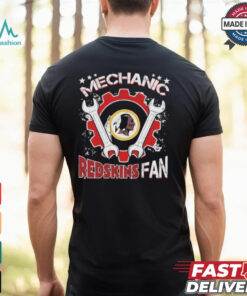 Washington Commanders Mechanic Redskins Fan T shirt