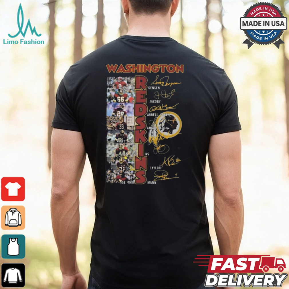 Washington Commanders NFL Players Signatures 2025 Shirt Washington Commanders NFL Players Signatures 2025 Shirt