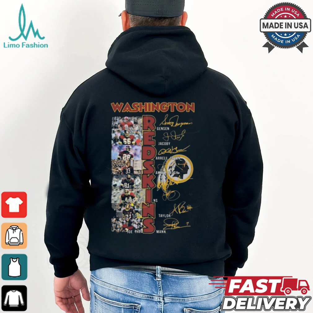 Washington Commanders NFL Players Signatures 2025 Shirt Washington Commanders NFL Players Signatures 2025 Shirt