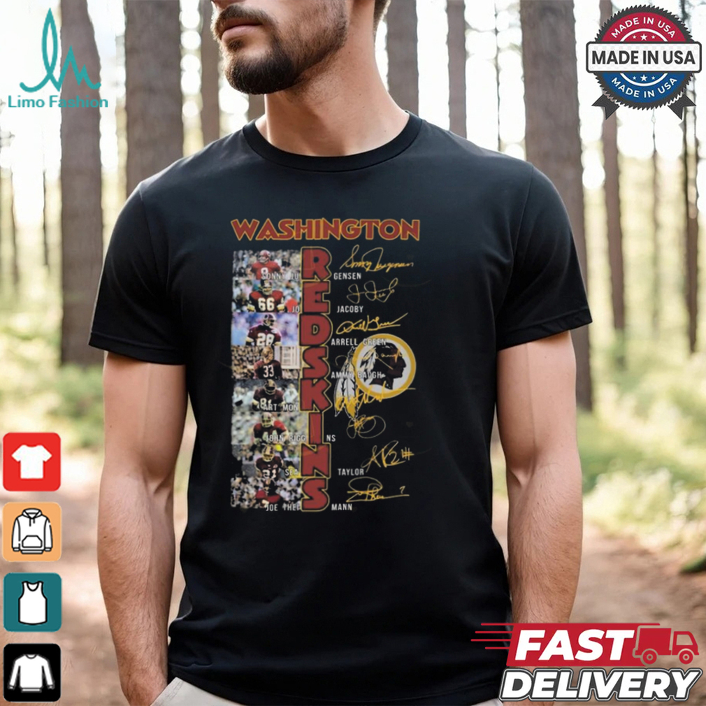 Washington Commanders NFL Players Signatures 2025 Shirt Washington Commanders NFL Players Signatures 2025 Shirt