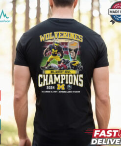 Wolverines Reliaquest Bowl Champions Shirt