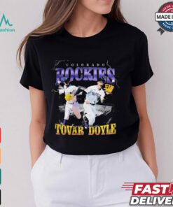 2025 Colorado Rockies MLB Ezequiel Tovar And Brenton Doyle Graphic t shirt