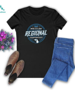 2025 MHSAA Boys Individual Wrestling Regionals shirt