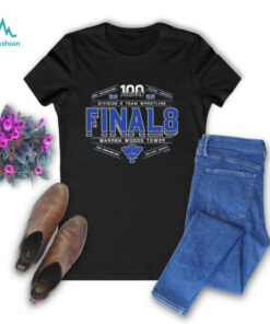 2025 MHSAA Team Wrestling Final 8 D2 Warren Woods Tower T Shirt