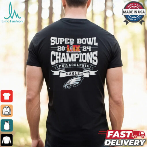 2025 Super Bowl LIX Champions Philadelphia Eagles T Shirt
