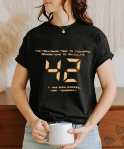 42 The Answer Shirt