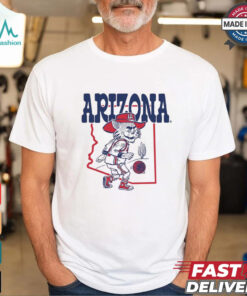 Arizona Wildcats Basketball Wandering Wilbur Vintage Shirt