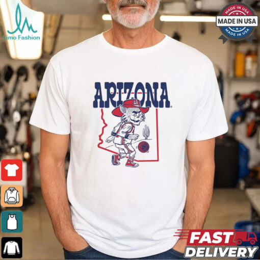 Arizona Wildcats Basketball Wandering Wilbur Vintage Shirt