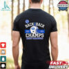 Back 2 back 2023 2024 Champs Quincy Blue Devil shirt