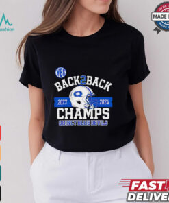 Back 2 back 2023 2024 Champs Quincy Blue Devil shirt