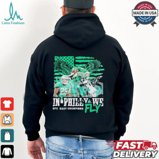 Barkley Saquon Philadelphia Eagles In Philly We Fly NFC East Champions T shirt