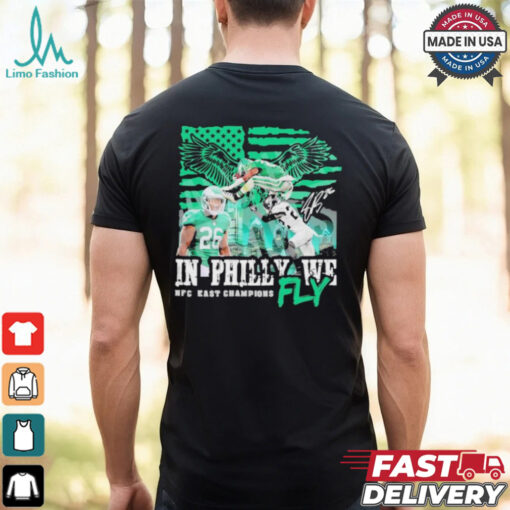 Barkley Saquon Philadelphia Eagles In Philly We Fly NFC East Champions T shirt