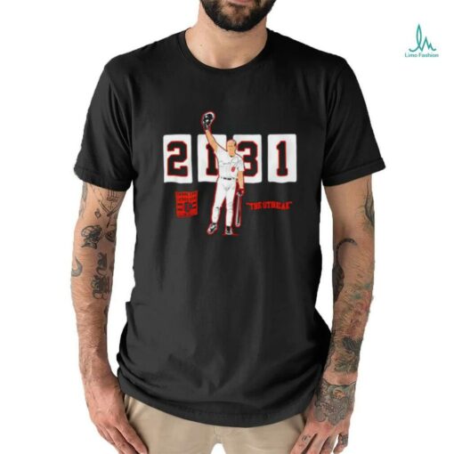 Cal Ripken Jr 2131 The Streak Baltimore Orioles caricature shirt