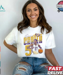 Cam Carter #5 LSU Tigers Basketball signature shirt