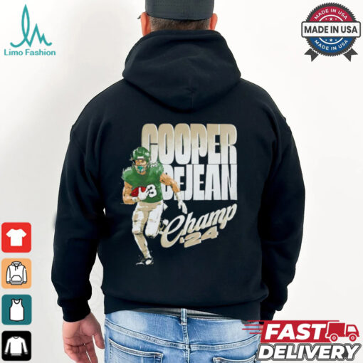 Cooper DeJean Philadelphia Eagles Champ shirt