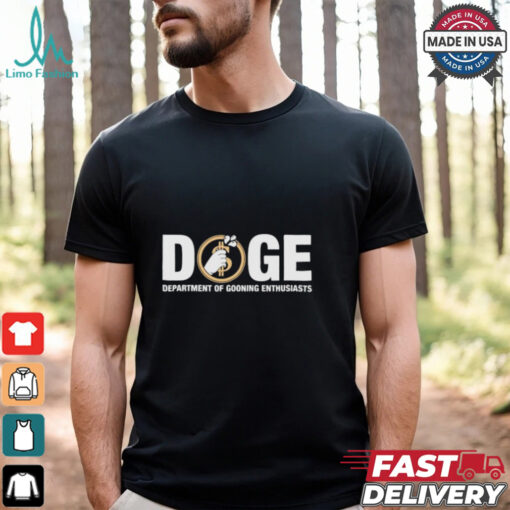 Doge Department of Gooning Enthusiasts T Shirts