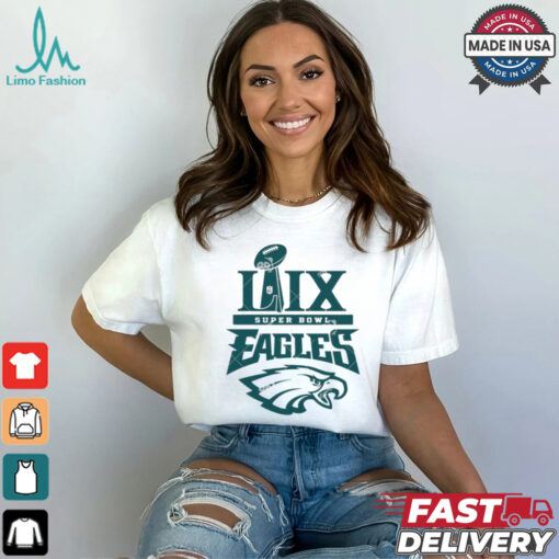Eagles Super Bowl LIX Philadelphia Eagles Champions 2025 Logo Shirt