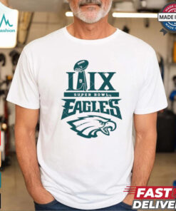 Eagles Super Bowl LIX Philadelphia Eagles Champions 2025 Logo Shirt