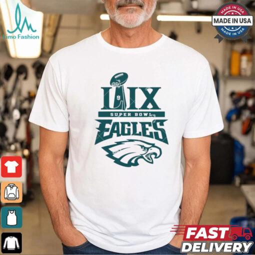 Eagles Super Bowl LIX Philadelphia Eagles Champions 2025 Logo Shirt