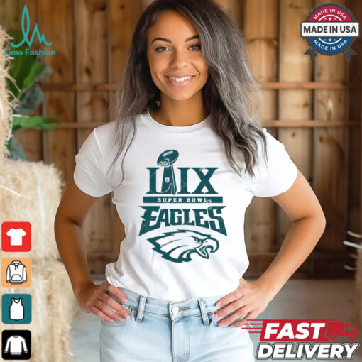 Eagles Super Bowl LIX Philadelphia Eagles Champions 2025 Logo Shirt