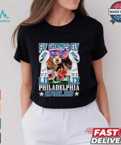 Fly Champs Fly Philadelphia Eagles mascot shirt