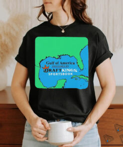 Gulf of america sponsored by draft kings sportsbook t shirt black