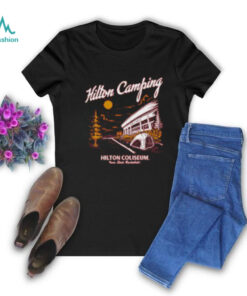 Hilton camping vacation tee