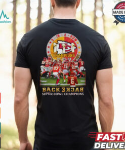 Kansas City Chiefs Back 3 Back Super Bowl Champions ’22 ’23 ’24 Shirt