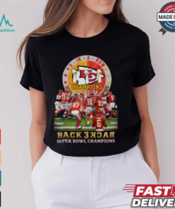 Kansas City Chiefs Back 3 Back Super Bowl Champions ’22 ’23 ’24 Shirt