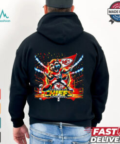 Kansas City Chiefs Super Bowl Mascot Transparent 2025 shirt