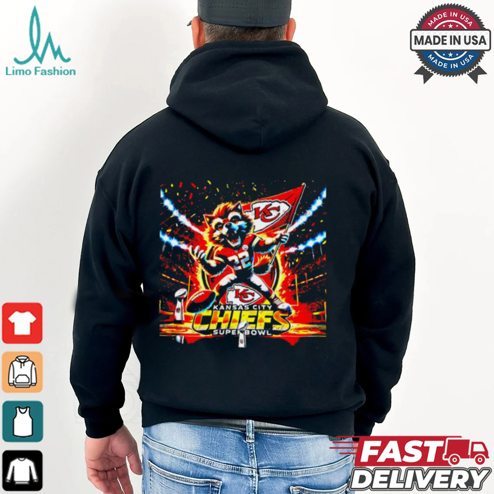 Kansas City Chiefs Super Bowl Mascot Transparent 2025 shirt Kansas City Chiefs Super Bowl Mascot Transparent 2025 shirt