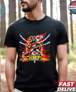 Kansas City Chiefs Super Bowl Mascot Transparent 2025 shirt