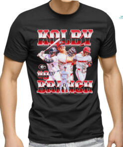 Kolby Branch Georgia Bulldogs player collage shirt