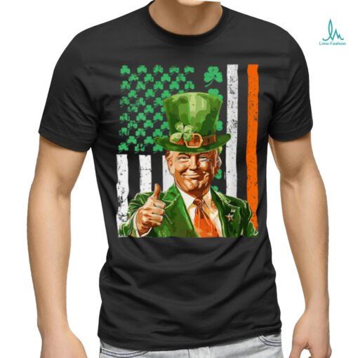 Make St Patricks Day Great Again Funny Trump T Shirt