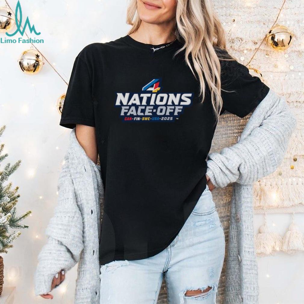 Men's Black Canada 2025 4 Nations Face Off Pullover shirt Men's Black Canada 2025 4 Nations Face Off Pullover shirt
