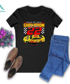 Men's Team Penske Gray Joey Logano 2024 NASCAR Cup Series Champion Car T Shirt