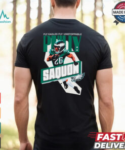 Miles Sanders Fly Eagles Fly Unstoppable Philly Saquon Signature Shirt