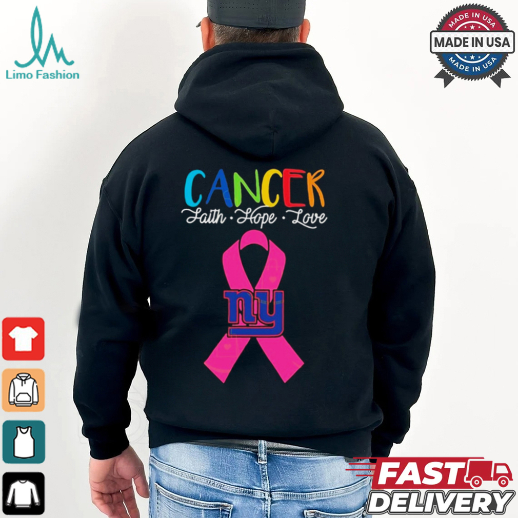 New York Giants Cancer Faith – Hope – Love Logo Shirt New York Giants Cancer Faith – Hope – Love Logo Shirt