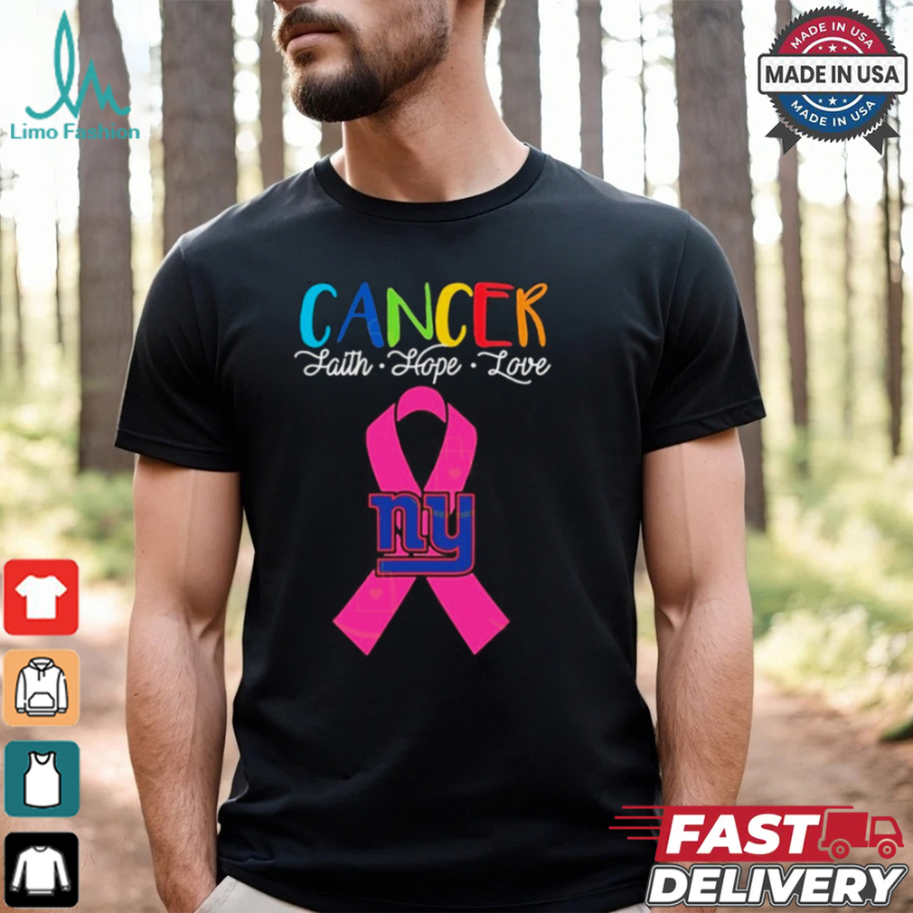 New York Giants Cancer Faith – Hope – Love Logo Shirt New York Giants Cancer Faith – Hope – Love Logo Shirt