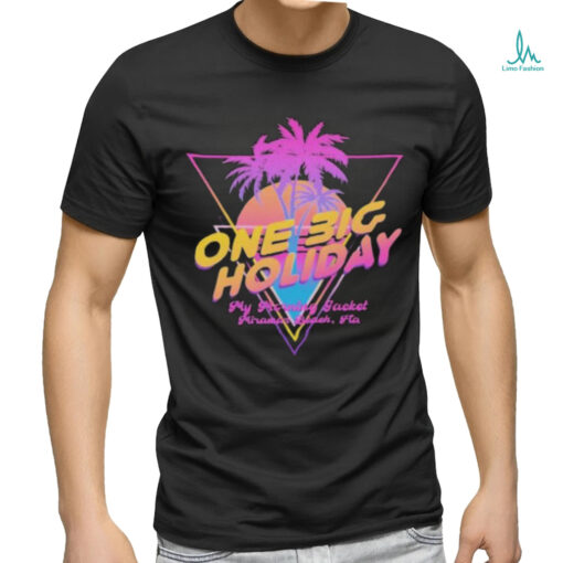 Official My Morning Jacket One Big Holiday Miramar Beach FL Neon T shirts
